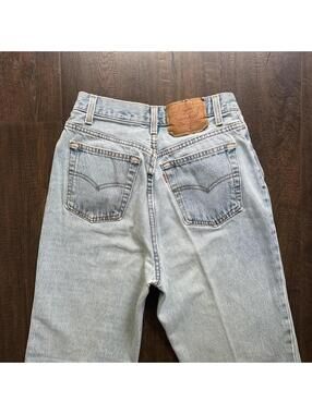 VTG 90s Levi 501 Jeans Light Wash USA Cotton 9 26x32 Buttonfly 1993 17501 0193